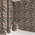 Classic Brick Wall Tile 3D model small image 1