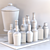 Ultimate Spirits Collection: Whiskey, Rum, Vodka, Shaker, Tray 3D model small image 2