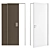 Sleek & Modern Interior Doors 3D model small image 1