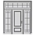 Modern Urbanite Interior Doors 3D model small image 2