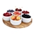 Berry Bliss Bowls 3D model small image 2