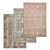 Luxury Carpets Set | High-Quality Textures 3D model small image 1