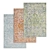 Luxury Carpets Set: High-Quality Textures for Stunning Renders 3D model small image 1