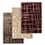 Luxury Carpet Set | High-Quality Textures 3D model small image 1