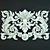 Exquisite Floral Mesh Ornament 3D model small image 1