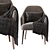 Elegant Poliform Jane Chair 3D model small image 3