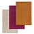 Luxury Carpet Set: Varying Textures 3D model small image 1