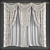  Elegant Polys Curtains: 229676 3D model small image 1