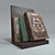 Title: Leather Books Collection - 2014+Corona+Vray 3D model small image 1