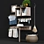 Mission Modular Bathroom and Laundry Decor Set 3D model small image 4