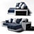 Dubai Sofa - Luxurious Comfort 3D model small image 2