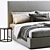 Modern RH Modena Bed: V-Ray + Corona Render 3D model small image 3