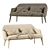 Elegant Poliform Jane Sofa 3D model small image 5