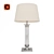 Elegant Eichholtz Dylan Table Lamp 3D model small image 1