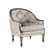 Muses Armchair: Elegance Refined 3D model small image 1