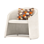 Cozy Chic: Husk Armchair 3D model small image 6
