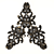 Elegant Embossed Classic Ornament 3D model small image 2