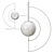 Modern Pendant Lamp with Ball-shaped Shade 3D model small image 3