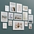 Calm Breeze Interior Frame Set 3D model small image 4