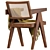 Pierre Jeanneret Designer Office Chair 3D model small image 4