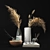 Elegant Dry Plant Decor Set 3D model small image 1