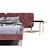 Opera Dorothy - Luxurious Chrome Bed 3D model small image 3