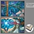 Diverse Set of Framed Wall Paintings 3D model small image 1