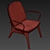 Jorgen Arm Chair: Modern Elegance 3D model small image 5