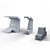 Zenio Smart Bench: Stylish and Intelligent 3D model small image 5