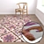 Luxury Carpets Set 3D model small image 5