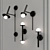 Elegant Nodes Wall Lamps 3D model small image 1