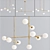 Modern Glass Pendant Hanging Lamps 3D model small image 1