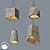 Geometric Elegance Chandelier 3D model small image 1