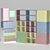 Lego-inspired Nursery Furniture 3D model small image 5