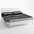 Sleek Toffee Bed | Futuristic Design 3D model small image 2
