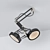 Nomad LED Adjustable Spotlight 3D model small image 1