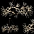 Luna Crystal Branch Chandelier 3D model small image 1