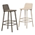 Sleek Split Barstool 3D model small image 5