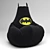 Batman Armchair Bag: Comfort and Style On-the-Go 3D model small image 1