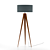 Modern LED Desk Lamp 3D model small image 1