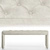 Luxury Bed Bench with Tufted Upholstery 3D model small image 1