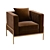 KARE Loft Armchair: Sophisticated Style and Ultimate Comfort 3D model small image 1