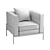 KARE Loft Armchair: Sophisticated Style and Ultimate Comfort 3D model small image 3