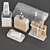 Title: Agat Bathroom Set - Elegant and Stylish 3D model small image 3