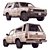 Classic Toyota Hilux Pickup 3D model small image 5