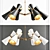 Modern Cairo Chandelier: Elegant Illumination 3D model small image 1