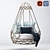 Elevate-Your-Space Hanging Chair 3D model small image 2