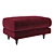 Italian-inspired Ottoman by OGO 3D model small image 3