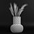 Elegant Decorative Vase 3D model small image 3