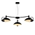 Sleek Triomio Pendant Light 3D model small image 1